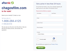 Tablet Screenshot of chagosfilm.com
